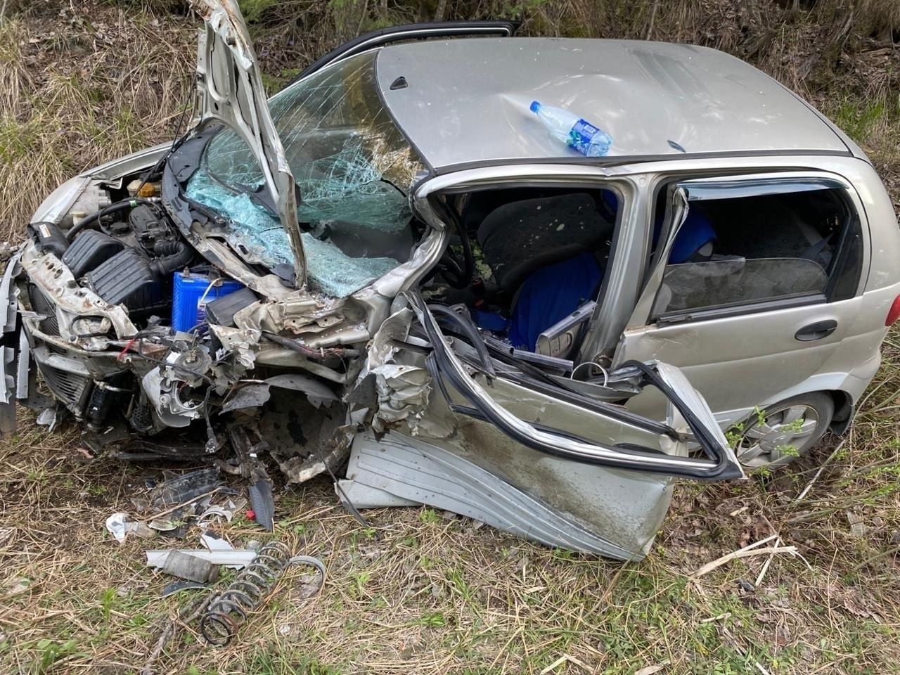 Стало известно, кто получил страшные травмы в лобовом столкновении авто в Лахденпохском районе