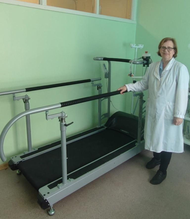 В Кондопожской больнице появился современный тренажер для проверки сердца