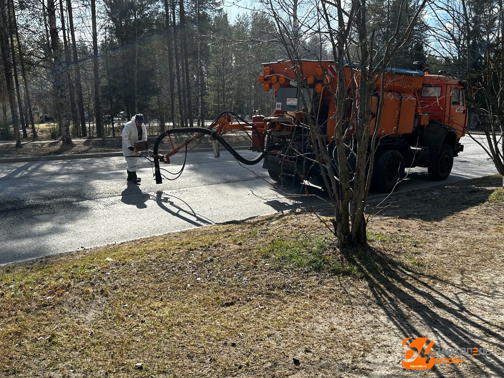 В одном из городов Карелии дороги отремонтируют инъекциями