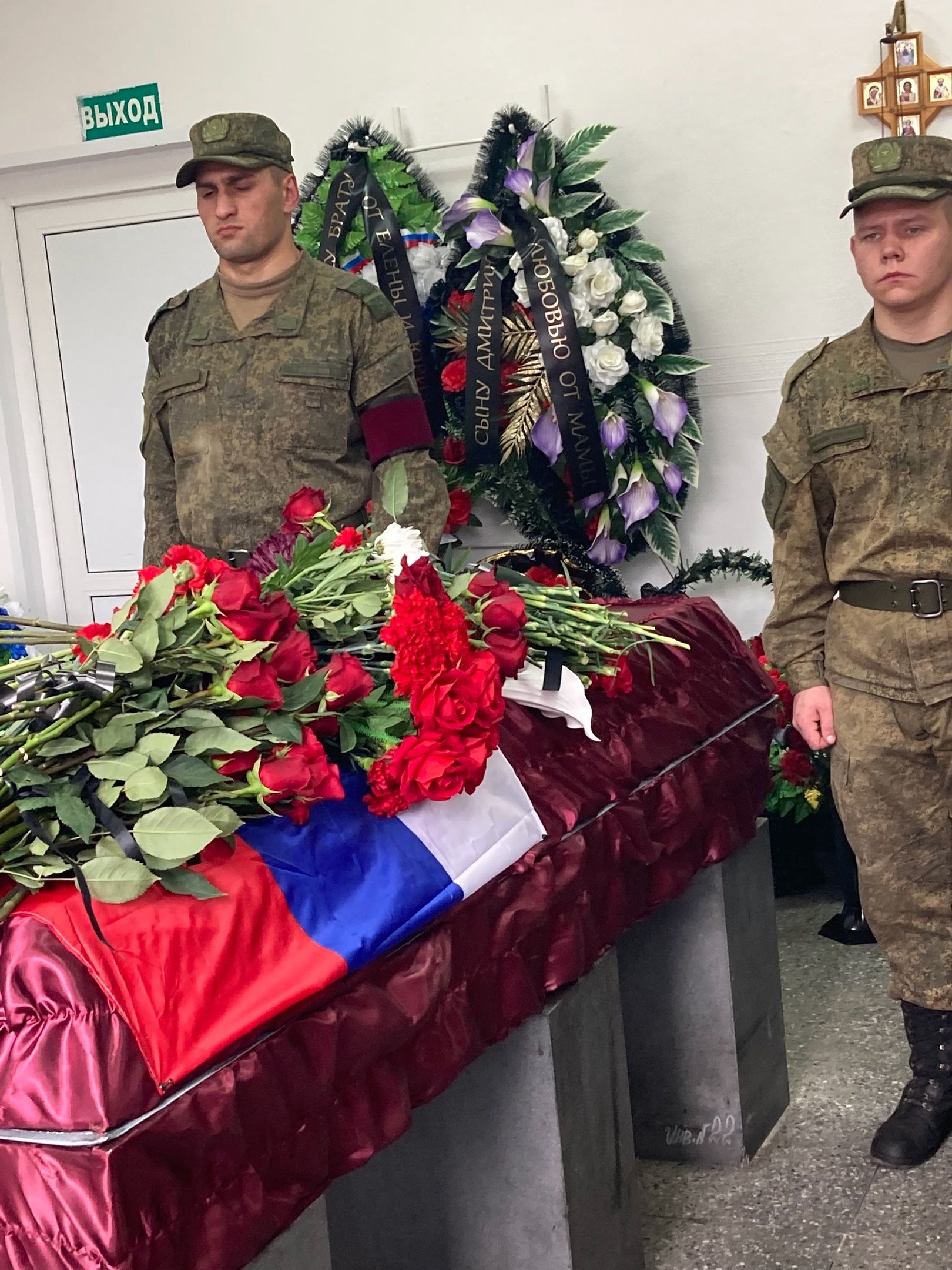 Сортавала простилась с земляком, погибшим в ходе СВО на Украине