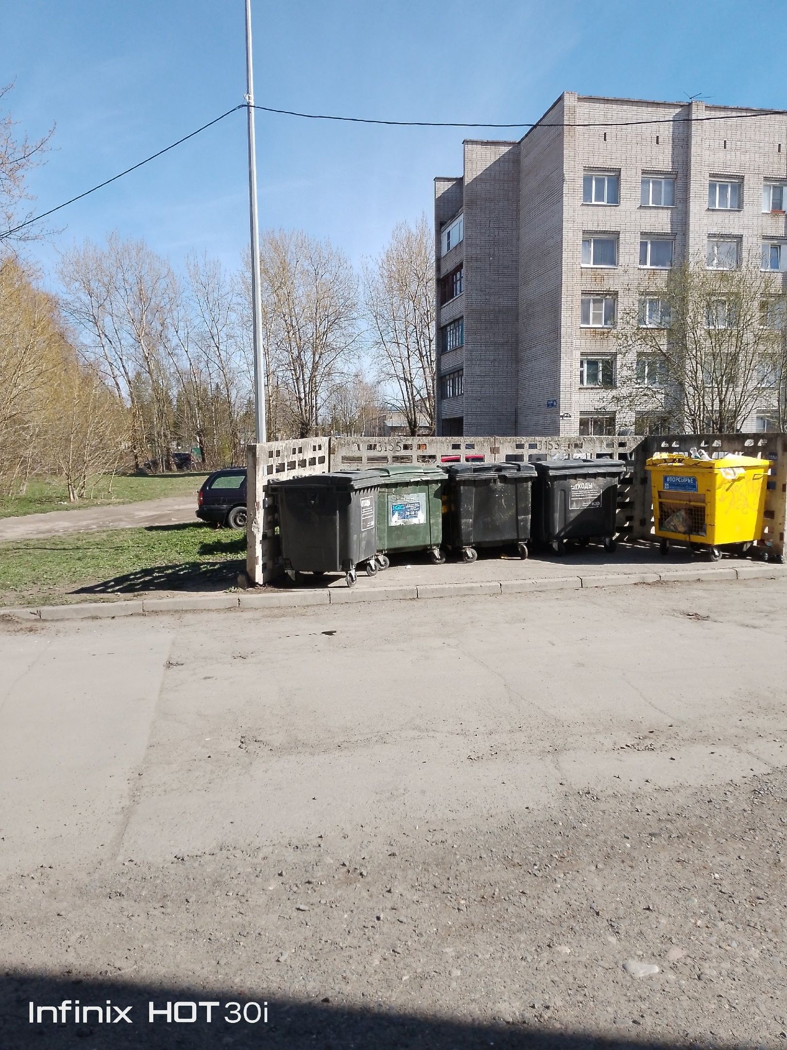 В Петрозаводске обнаружили самую чистую мусорку