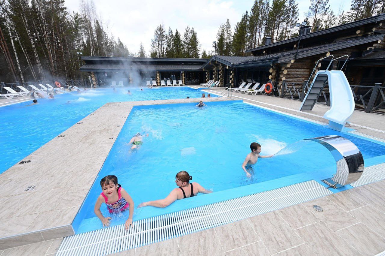 Первый открытый бассейн в Карелии начал работать