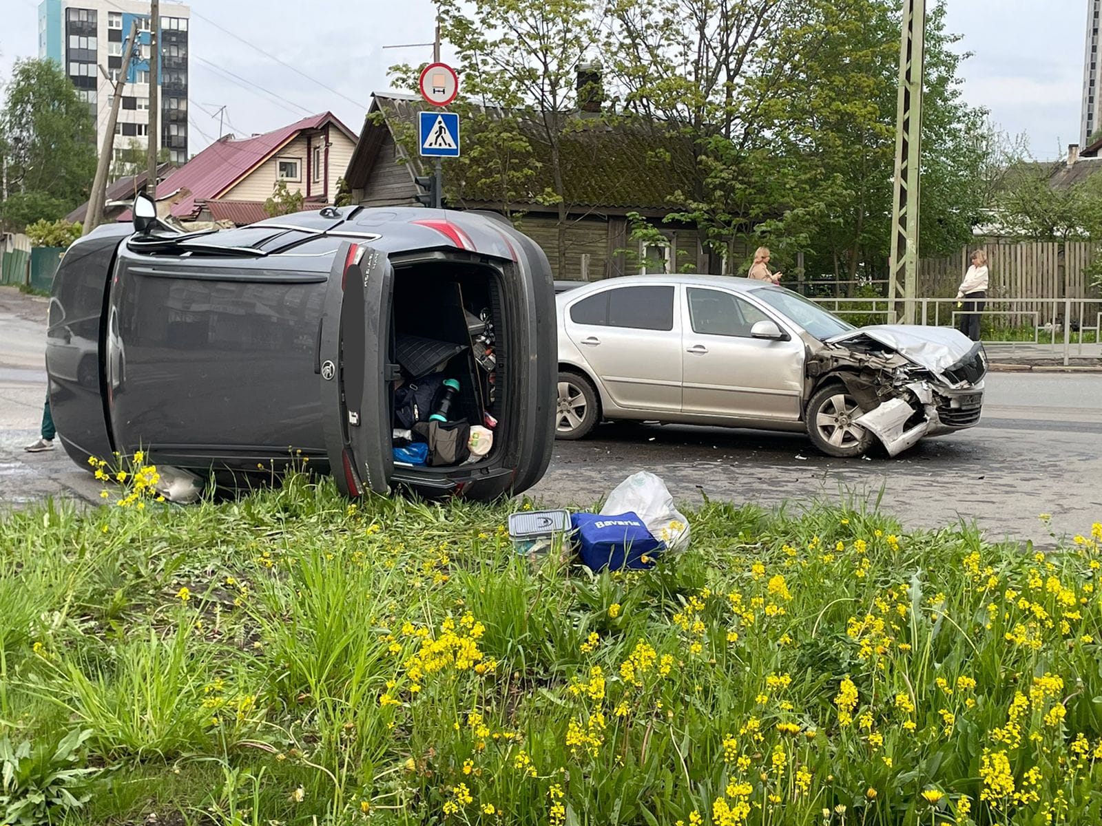 Появились подробности жёсткой аварии на Кукковке в Петрозаводске Появились подробности жёсткой аварии на Кукковке в Петрозаводске