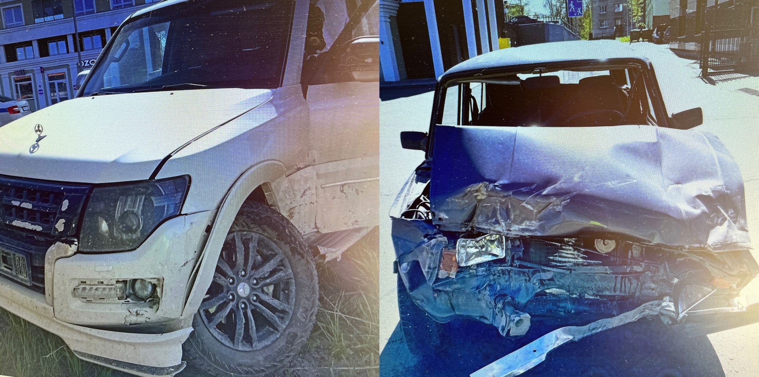 Автоледи на иномарке покалечила юного водителя за рулем отечественной легковушки в Петрозаводске