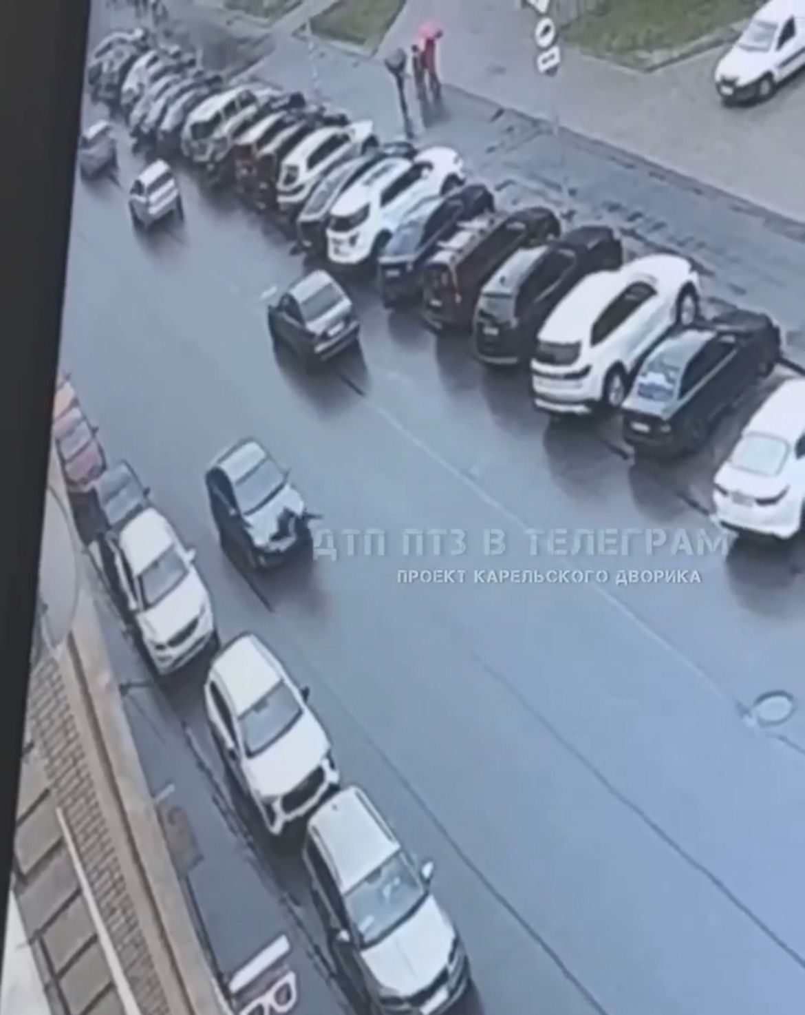 Ребенок выскочил прямо под колеса авто в центре Петрозаводска