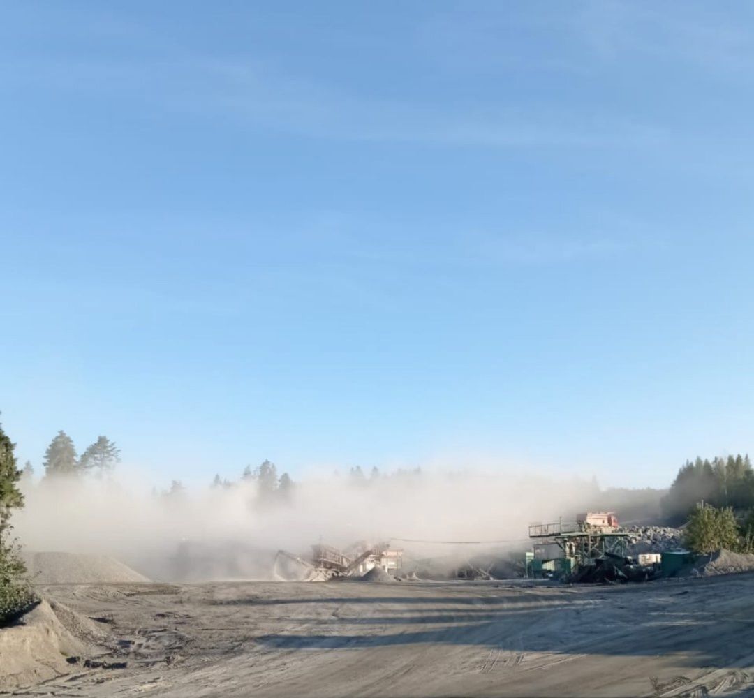 На юге Карелии жители пожаловались на пыль вместо воздуха