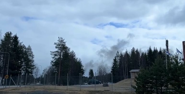 Самолёт рухнул в Финляндии