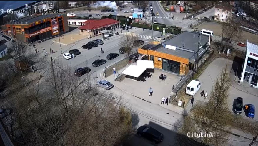 Бронепоезд оборвал провода в городе на западе Карелии