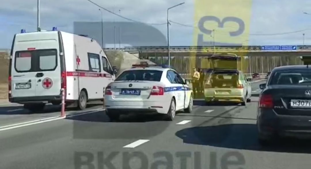 Очевидцы: массовая авария произошла возле Петрозаводска