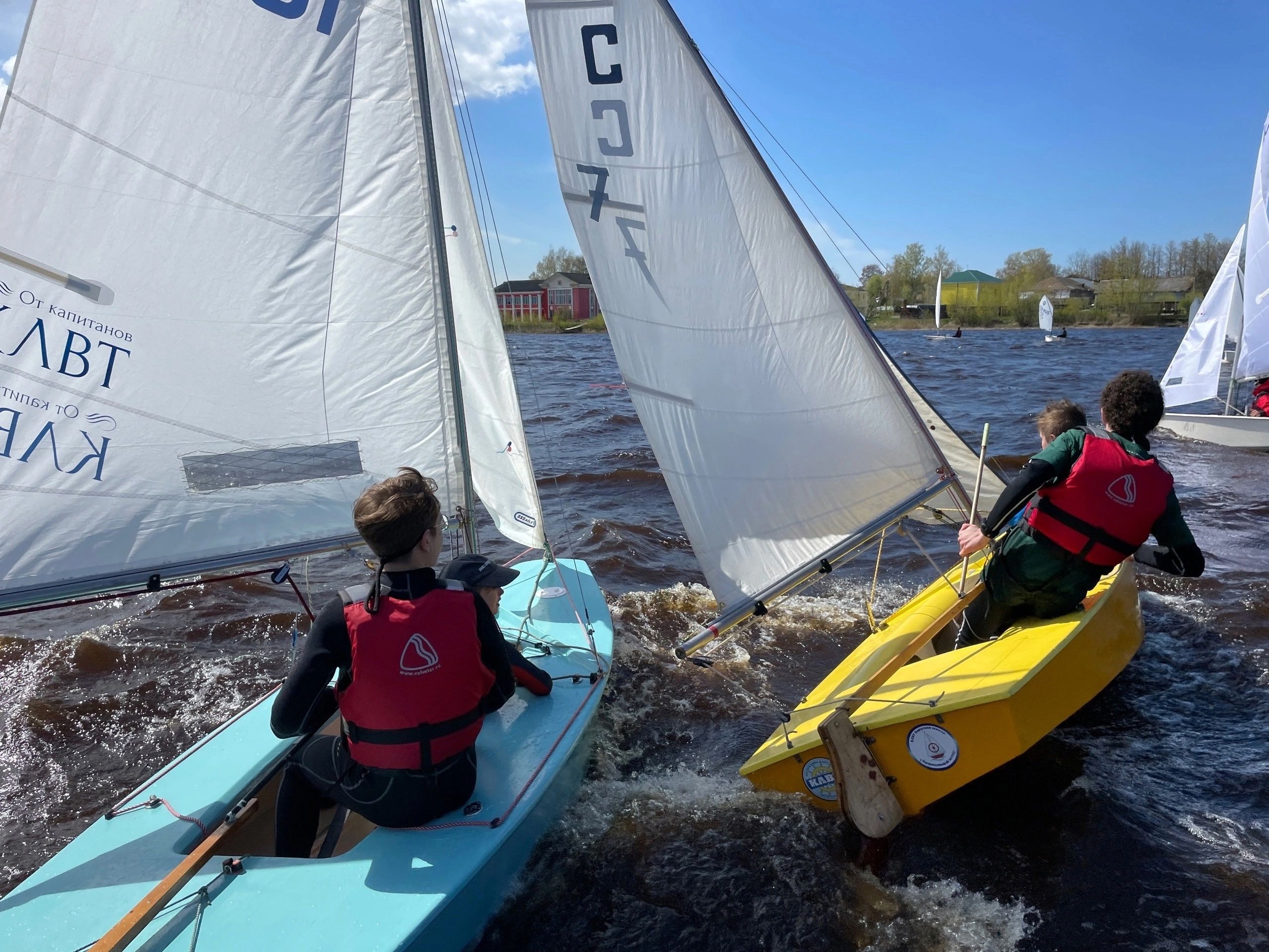 Яхтсмены из Петрозаводска вошли в призовую тройку в городе Новая Ладога