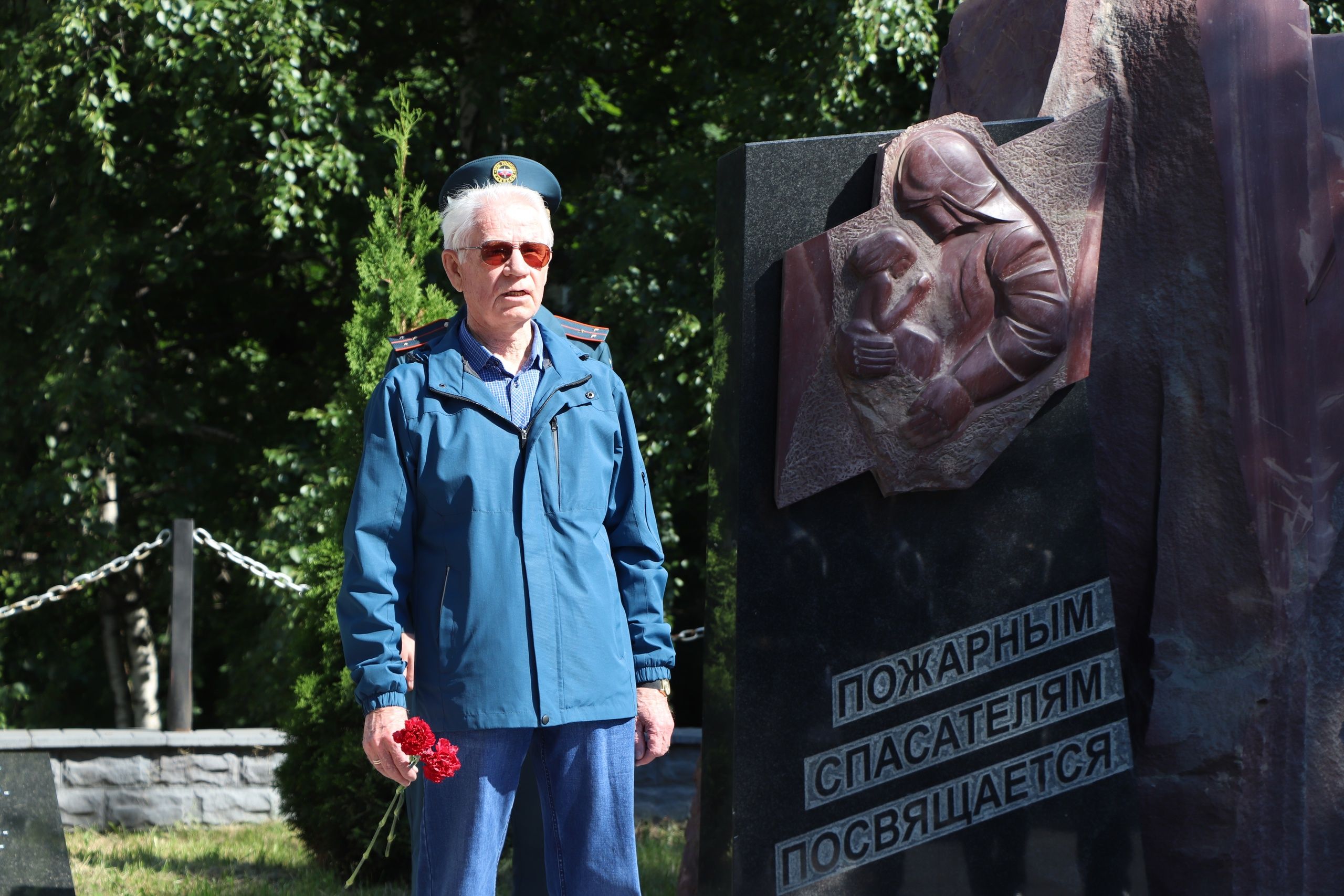 Ветеран пожарной службы Карелии отмечает юбилей