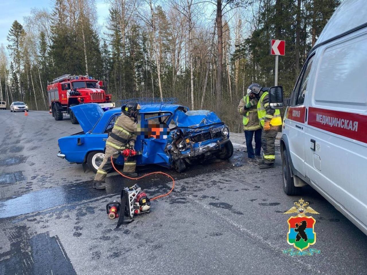 Женщина погибла в страшной дорожной аварии в Прионежском районе