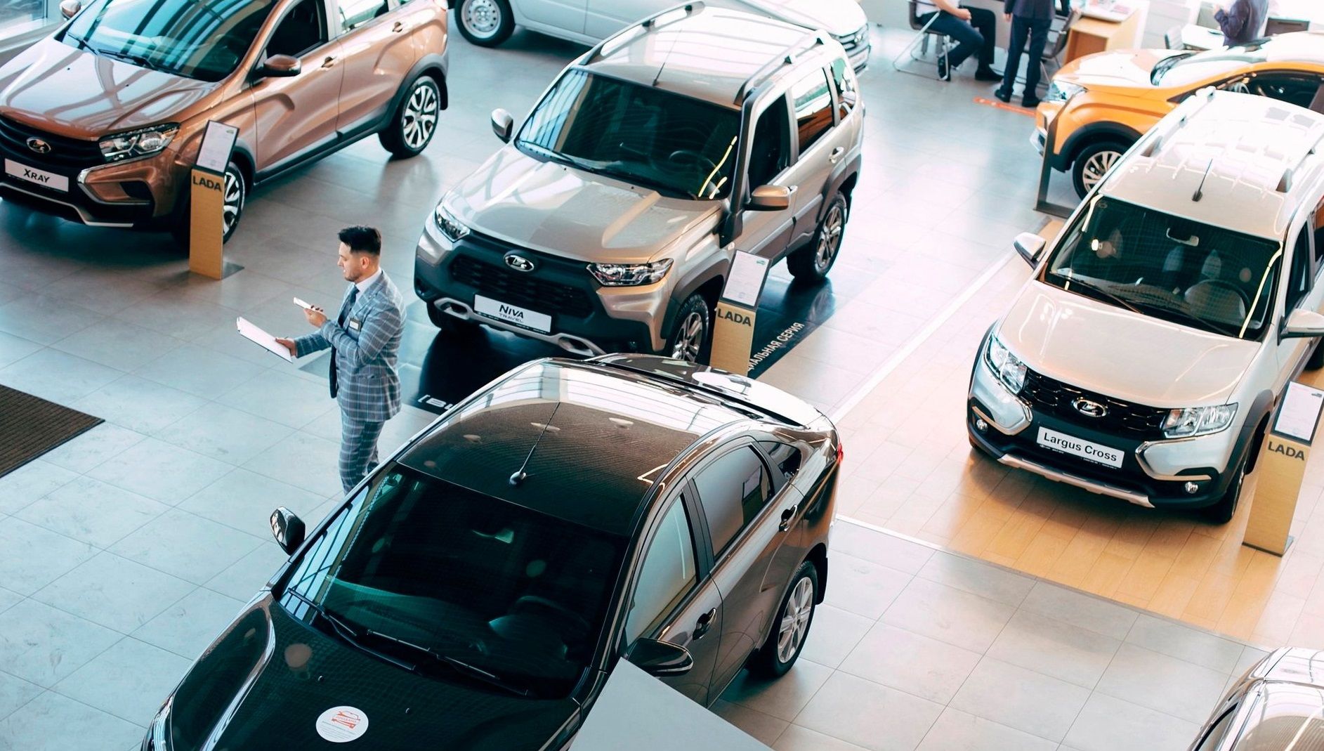 Cамые продаваемые автомобили в России в апреле