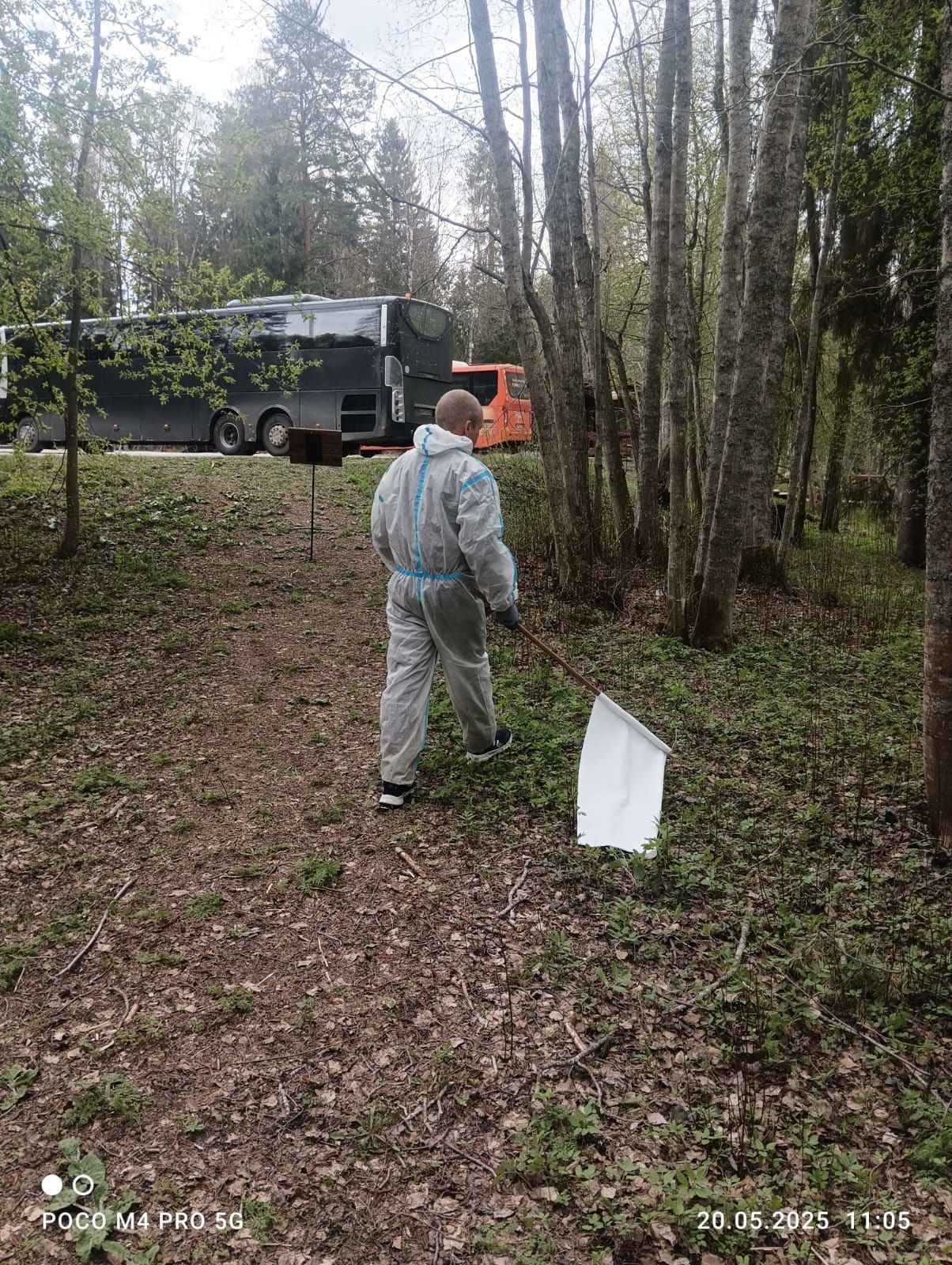 На «Киваче» завершена обработка от клещей