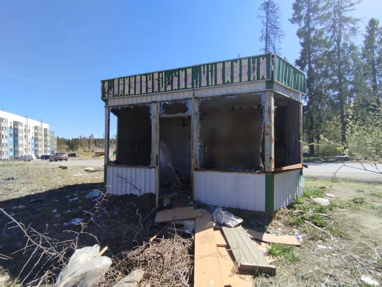 Администрация Петрозаводска потребовала убрать самовольно установленные объекты