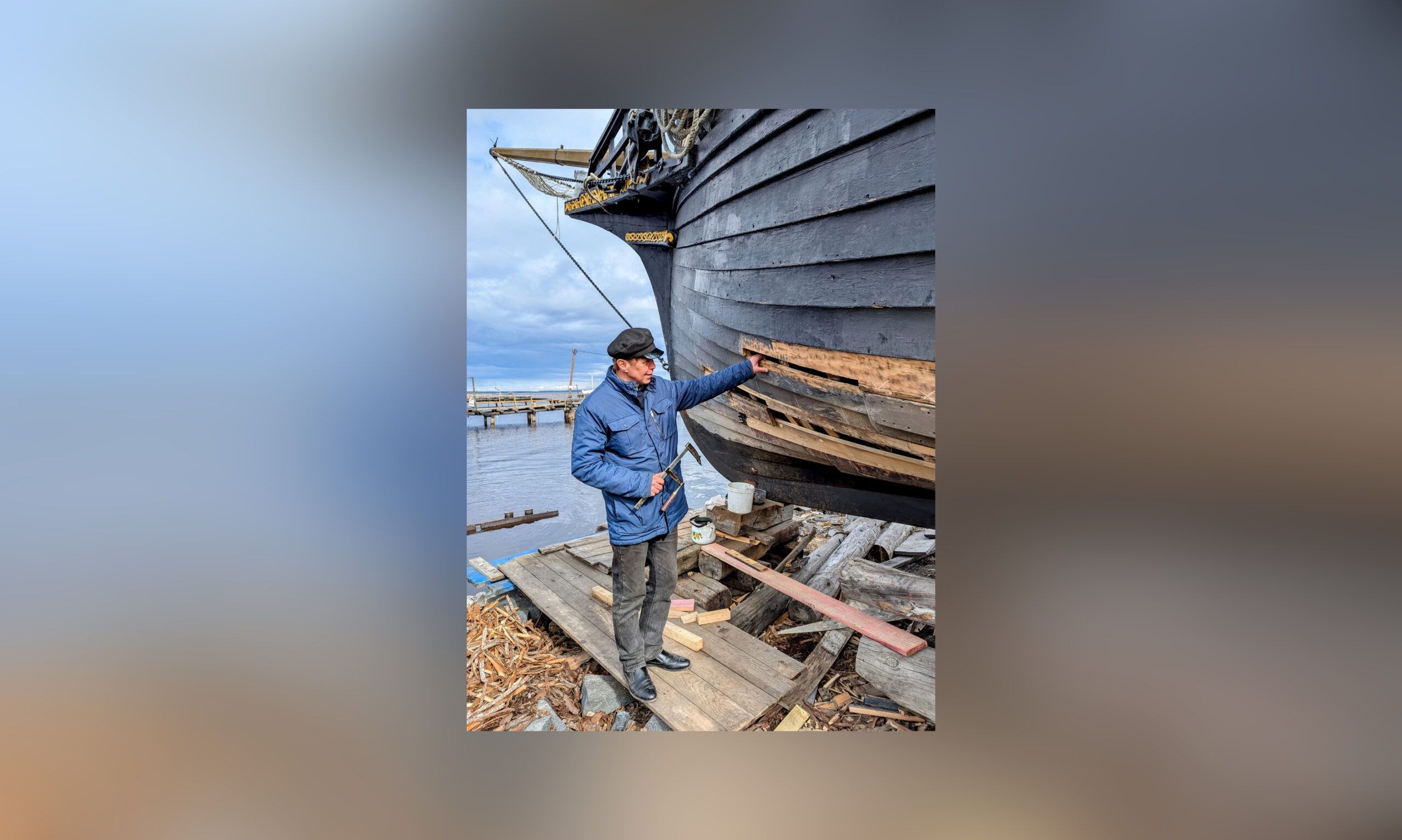 В Петрозаводске начали подготовку парусников к навигации на Онежском озере