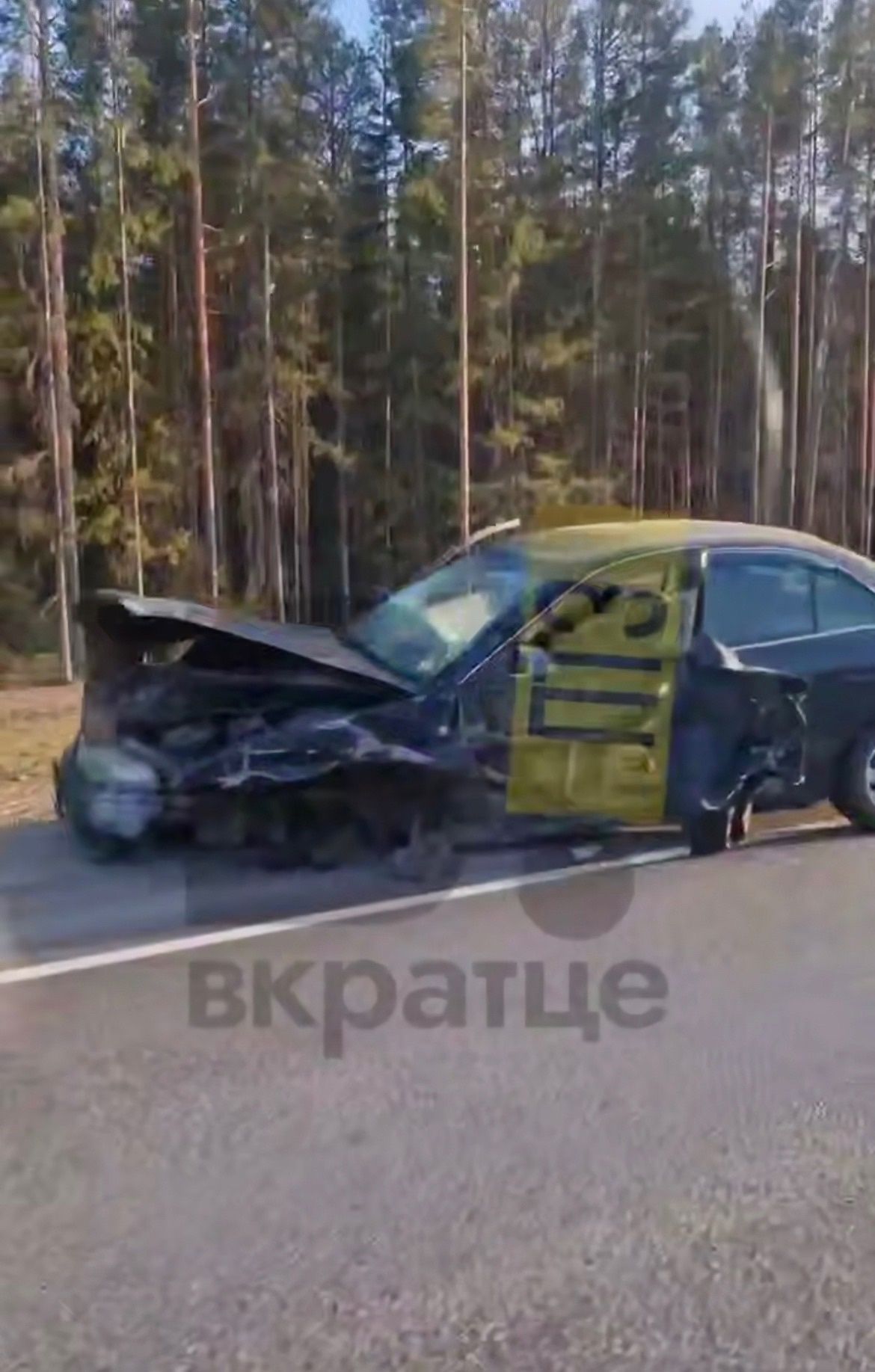 «Не гоняйте!»: два автомобиля сильно разбились еще в одном ДТП в Прионежском районе