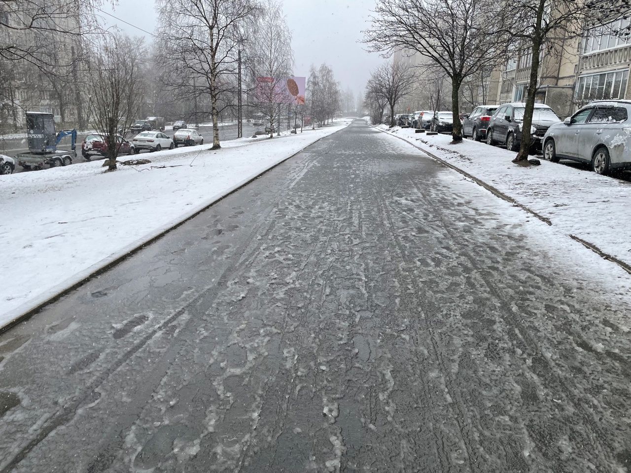 Сильный ветер нанесет в Карелию снега и дождя