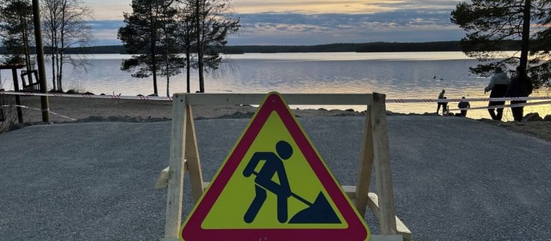 В Костомукше началось строительство новой набережной стоимостью более 91 млн рублей