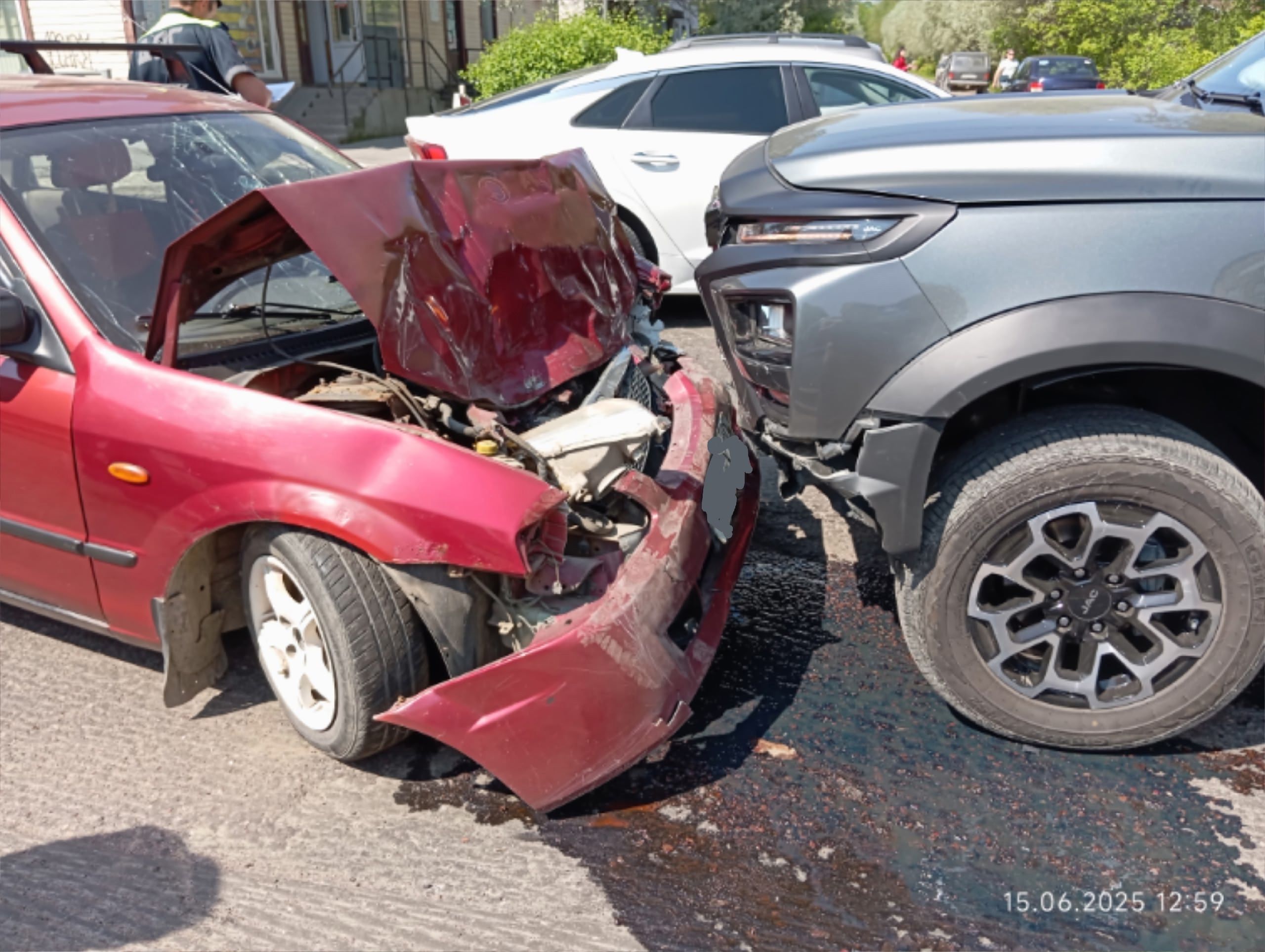 В Сортавале ребенок пострадал в ДТП (Фото)