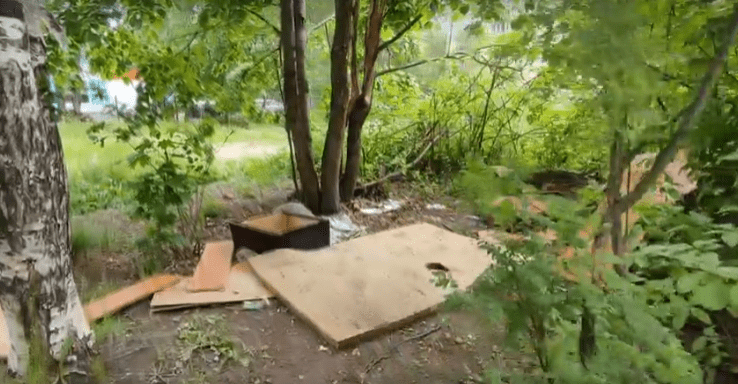 Детские «домики» из мусора – вопрос к родителям, а не к властям