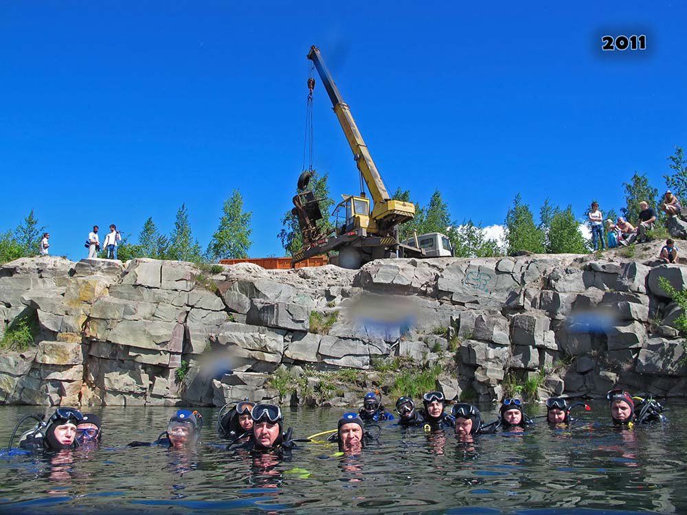 Дайверы Петрозаводска выйдут на уборку Ключевского карьера