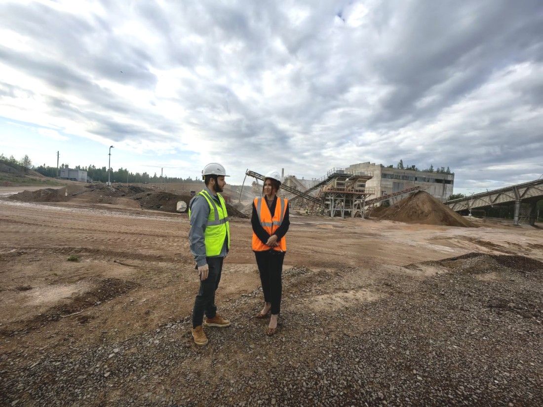 Завод в Карелии готовится выпускать миллион тонн щебня в год