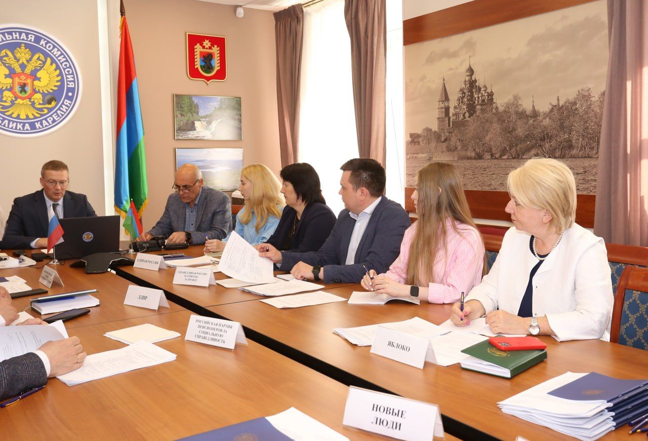 В Избиркоме Карелии рассказали представителям партий об изменениях в избирательном законодательстве