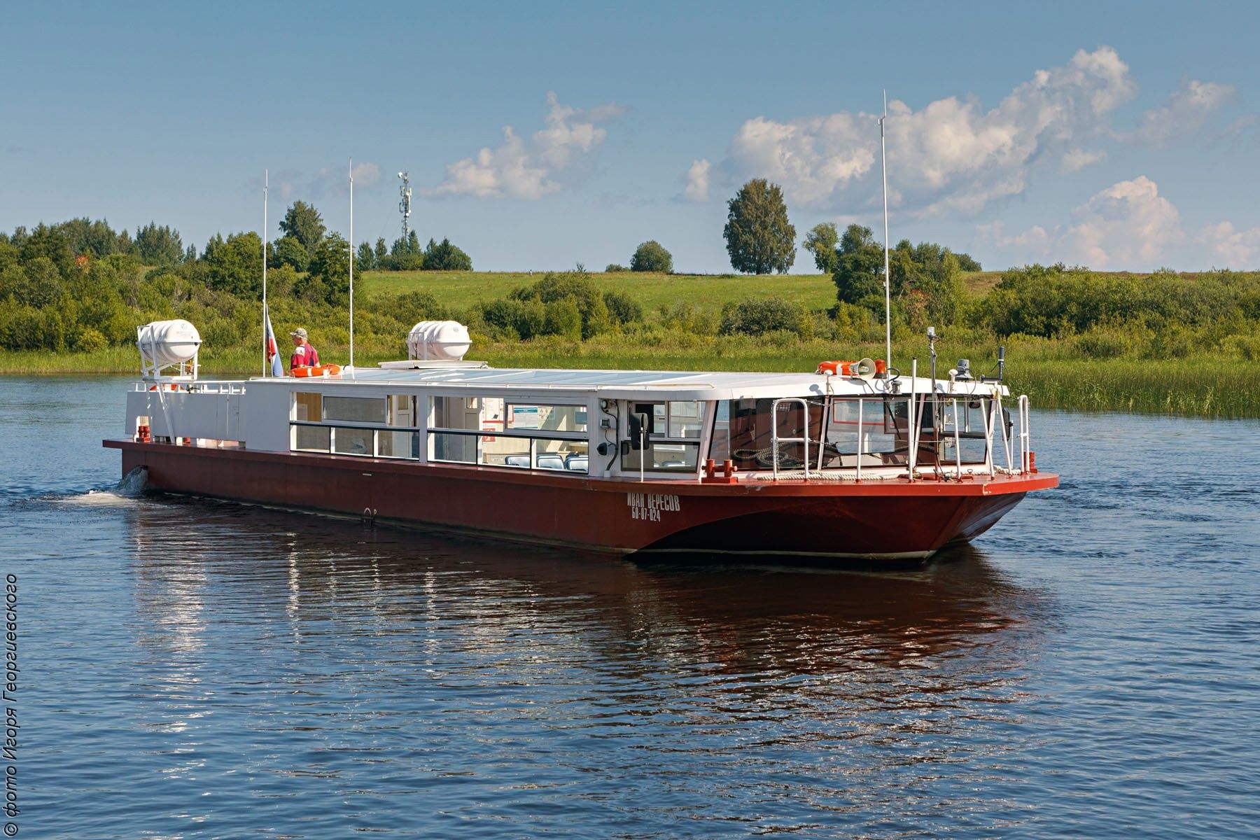 На Кижи теперь можно попасть с Оятевщины на музейном пароме