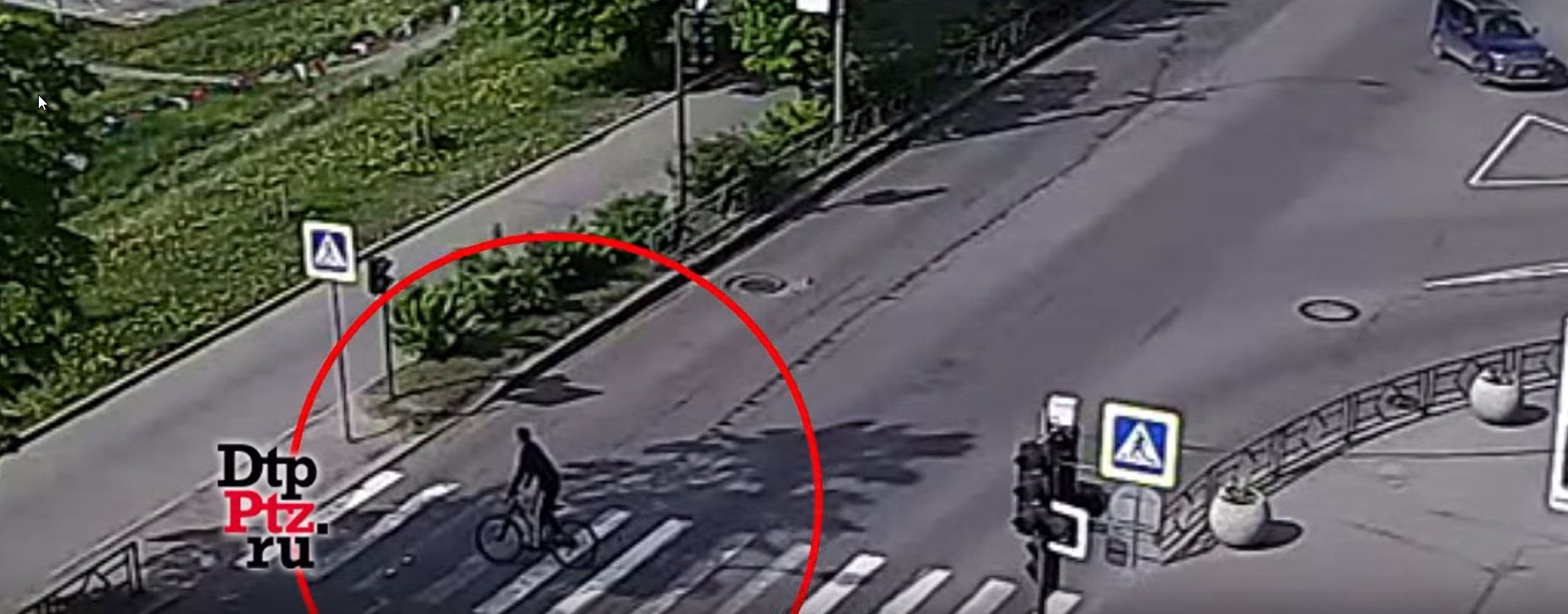 Велосипедиста-нарушителя мгновенно приняли дорожные полицейские в центре Петрозаводска