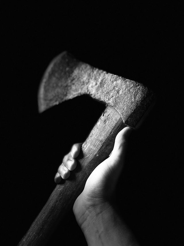 С топором в руках угрожавший детям житель одного из поселков Карелии ожидает суда