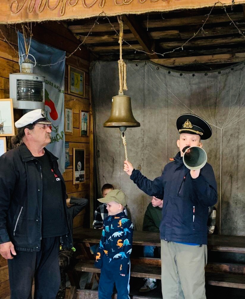 Дети из Петрозаводска открыли для себя мир моряков
