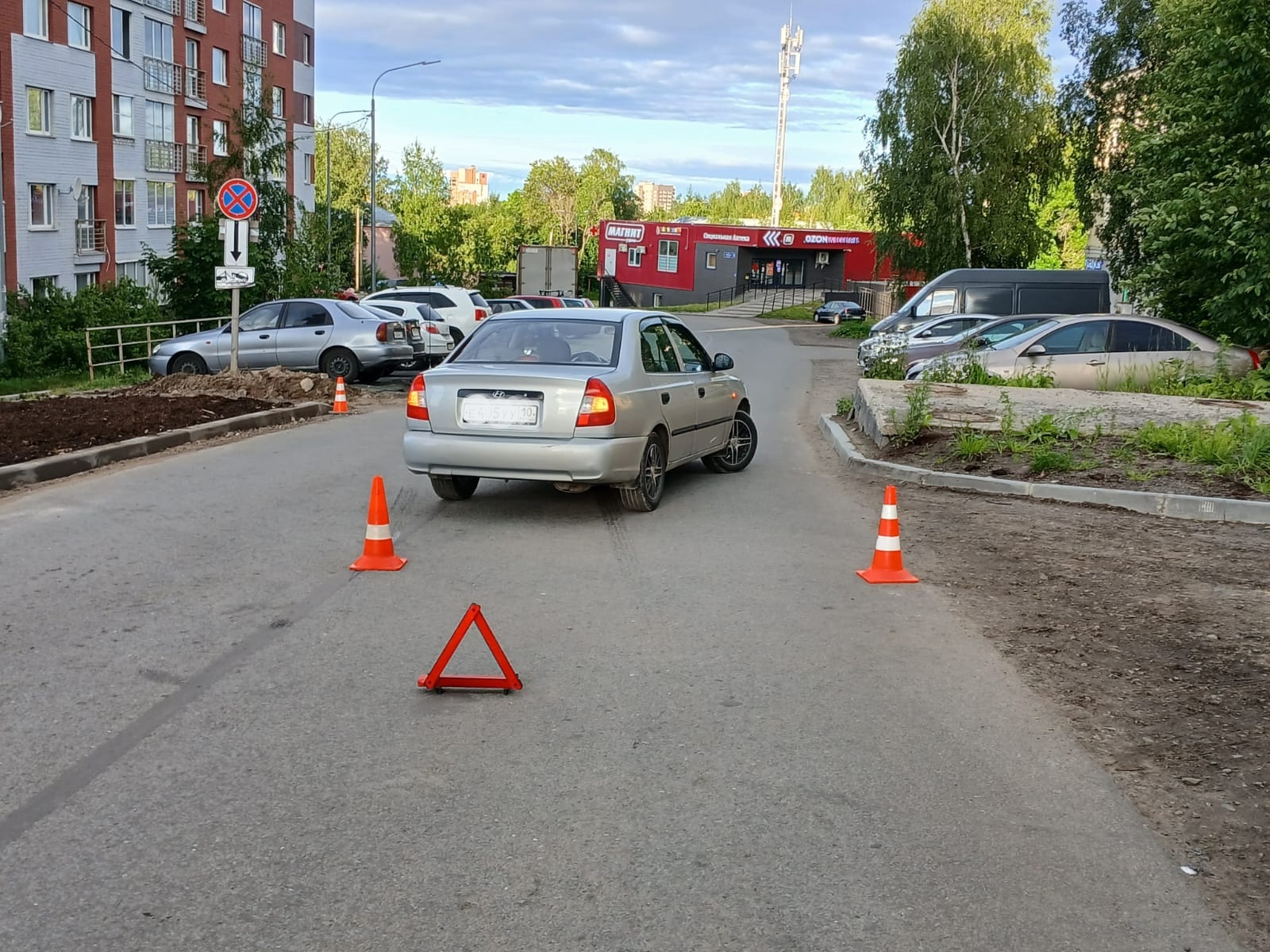 Женщина за рулем легковушки сбила ребенка в Петрозаводске