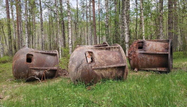 В Карелии разрушают военные укрепления ради наживы