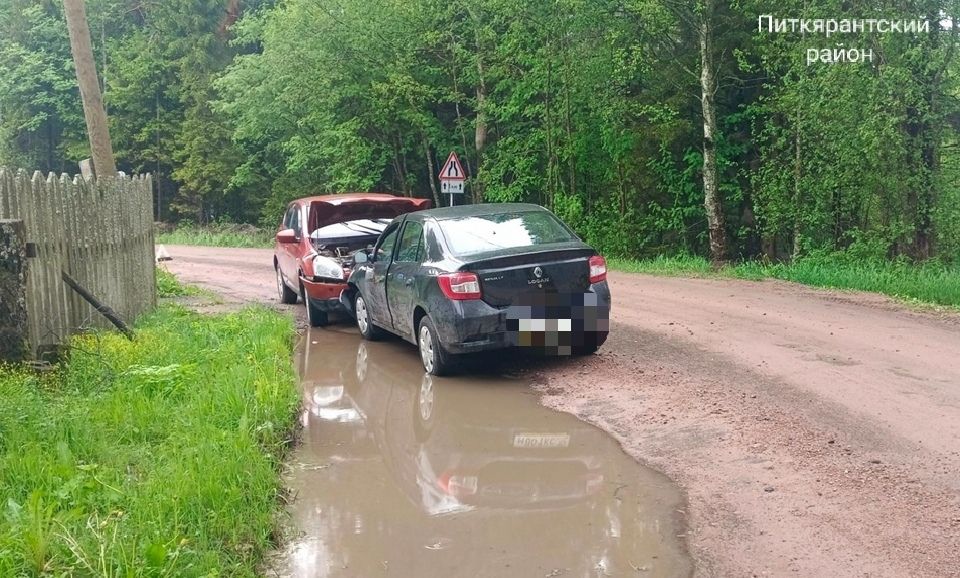 Пьяный и без прав водитель иномарки мчал по центру дороги наперерез встречному авто в Питкярантском округе