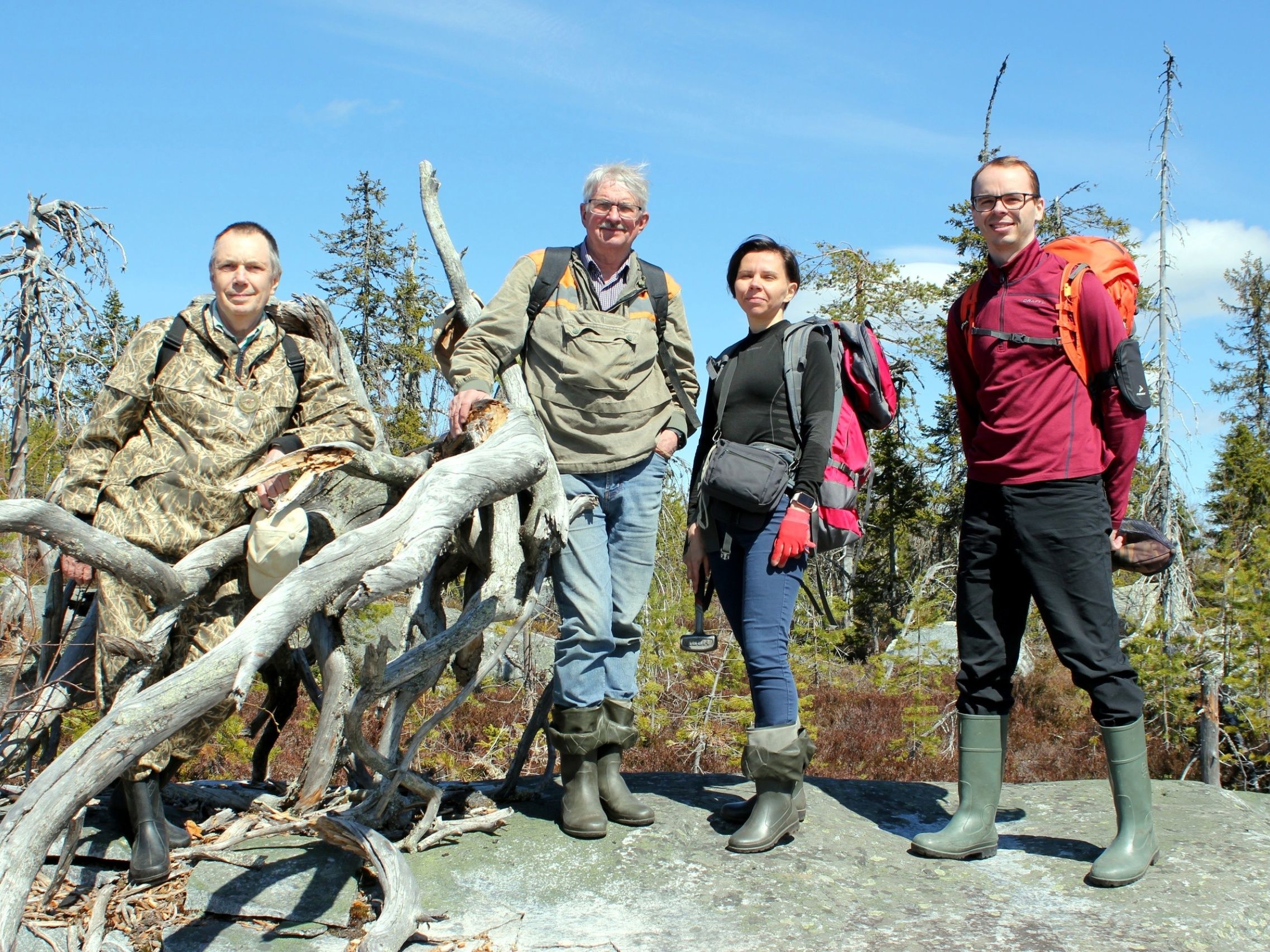 Ученые завершили экспедицию на гору Воттоваара в нацпарке «Водлозерский»