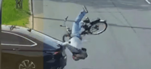 Узнали о состоянии велосипедиста, которого сбили на проспекте Александра Невского в Петрозаводске