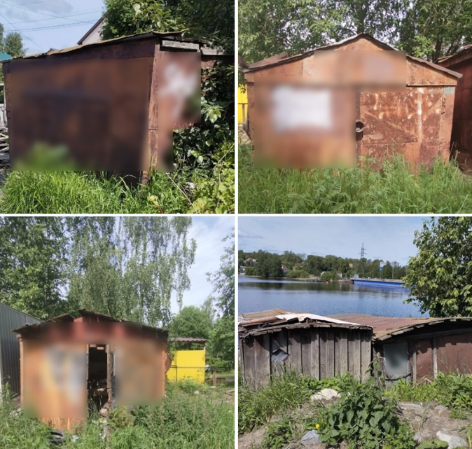 Незаконно установленные гаражи уберут на двух улицах в Петрозаводске