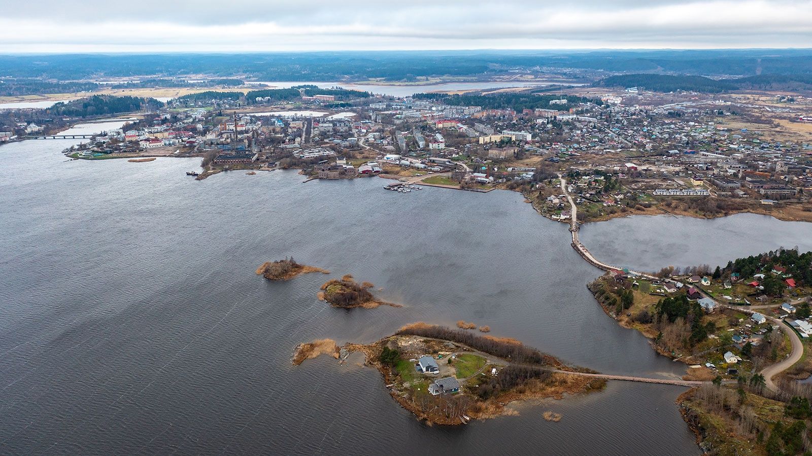 В Сортавале планируют создать государственные причалы для туристических катеров