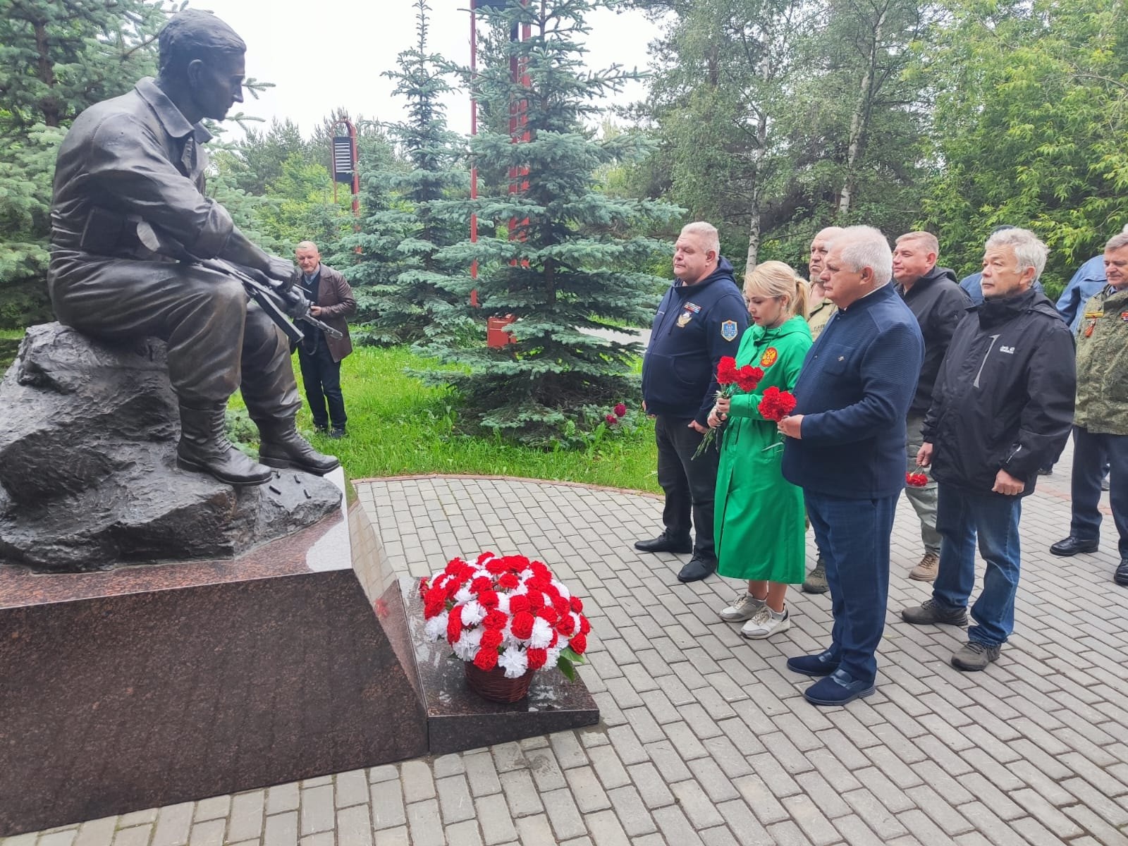 В Петрозаводске почтили память участников боевых действий