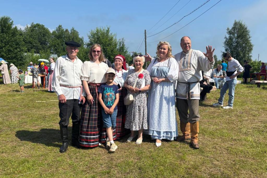 Традиции вепсов ожили на празднике в Шокше