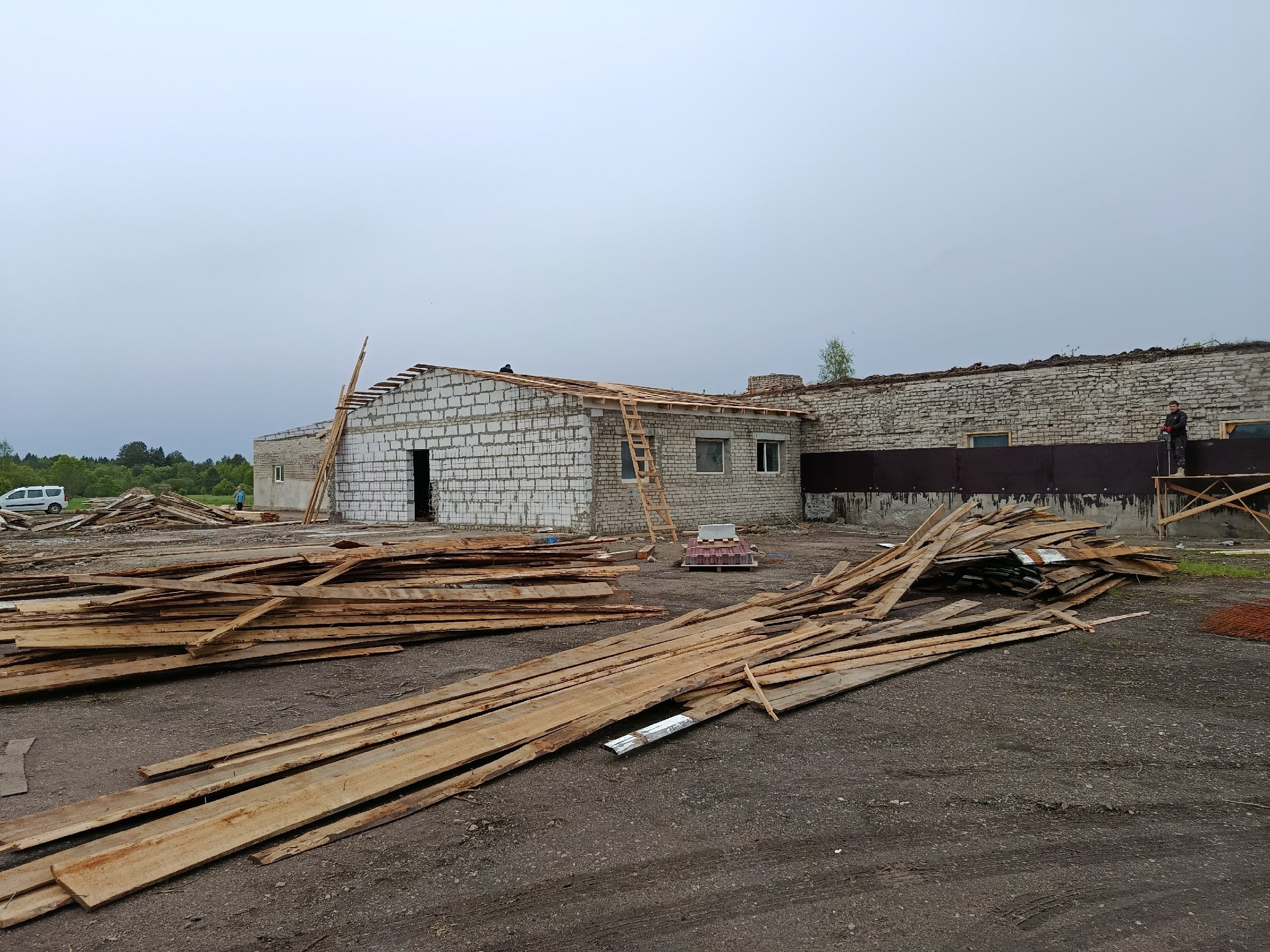 В Олонецком районе строят ферму на 1500 овец