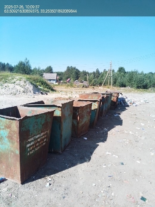 Летний наплыв дачников перегрузил мусорные площадки в Паданах