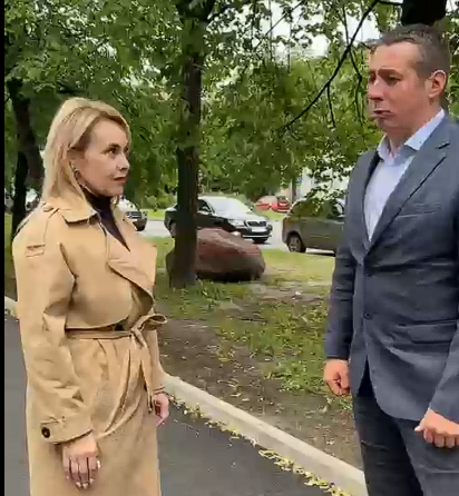 Глава Петрозаводска контролирует ремонт пешеходных зон (Видео)