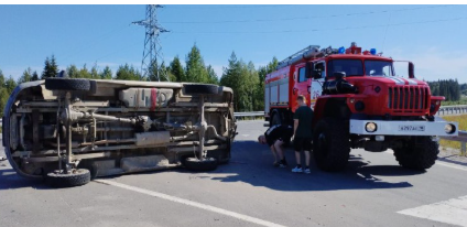 Шесть человек пострадали в ДТП под Лахденпохьей