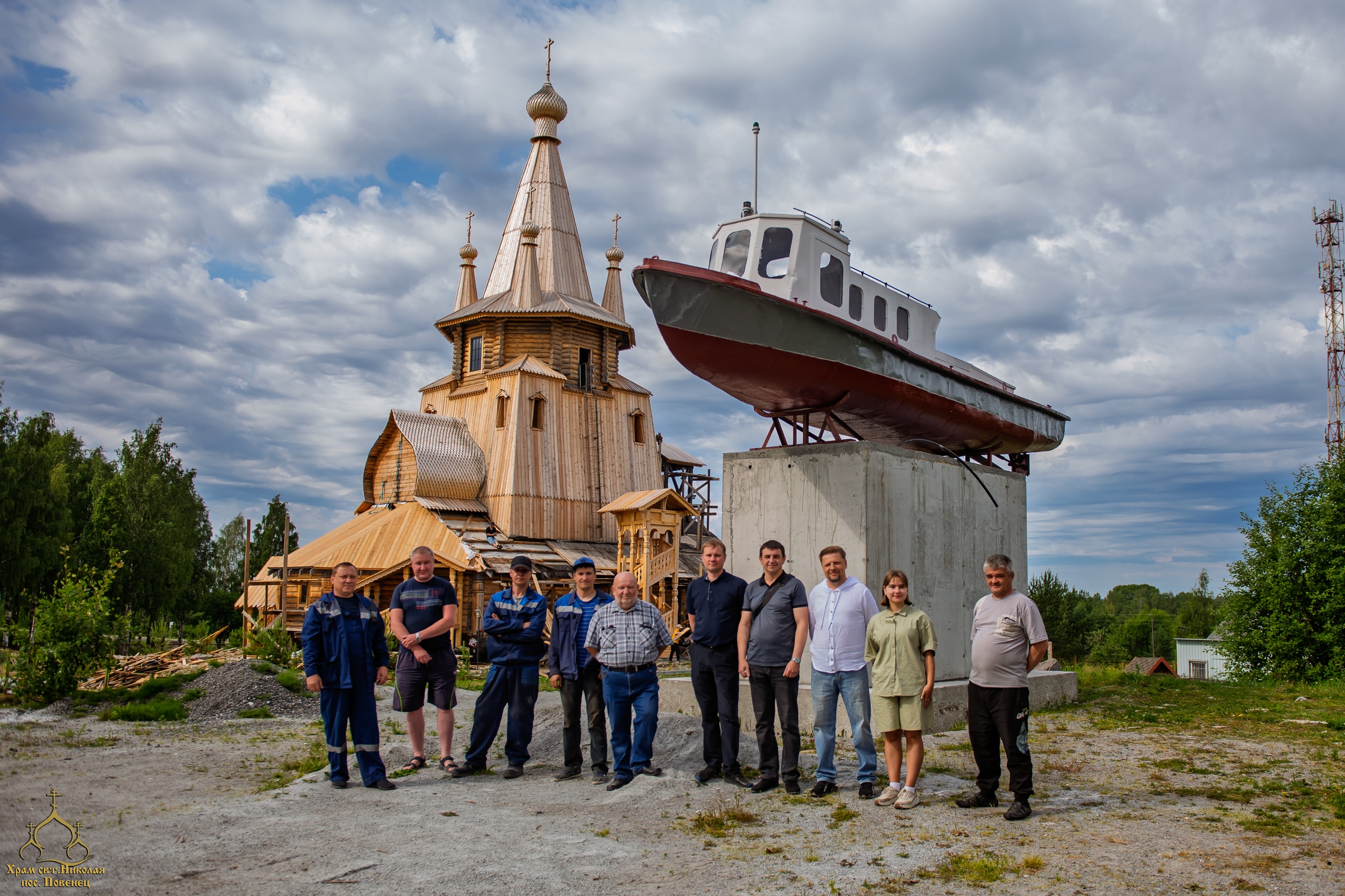 В карельском поселке увековечили труд династий Беломорканала