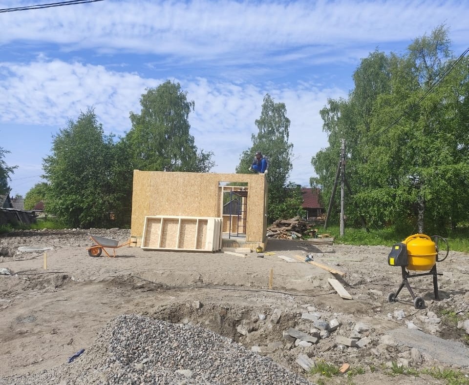 В Кестеньге начали строить новую почту