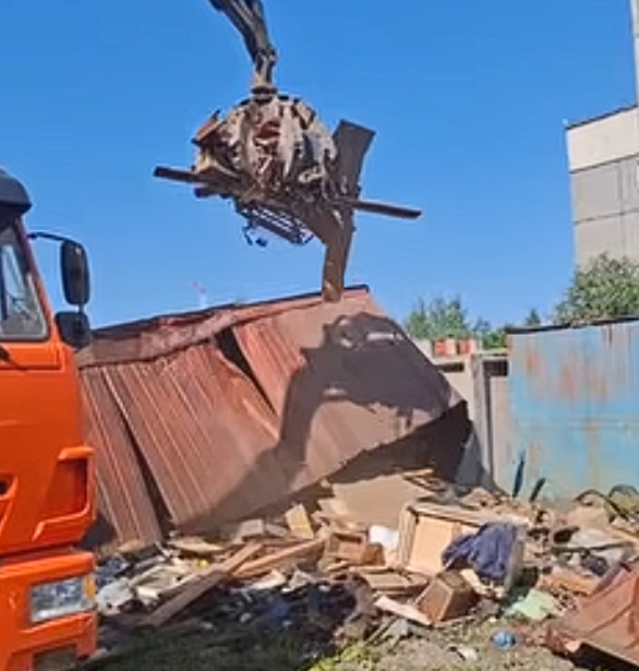 В столице Карелии начался снос самовольных построек