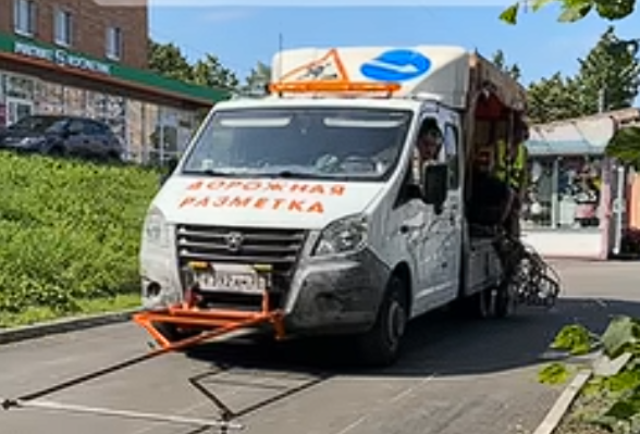 Разметка разделит пешеходов и велосипедистов на тротуарах Петрозаводска