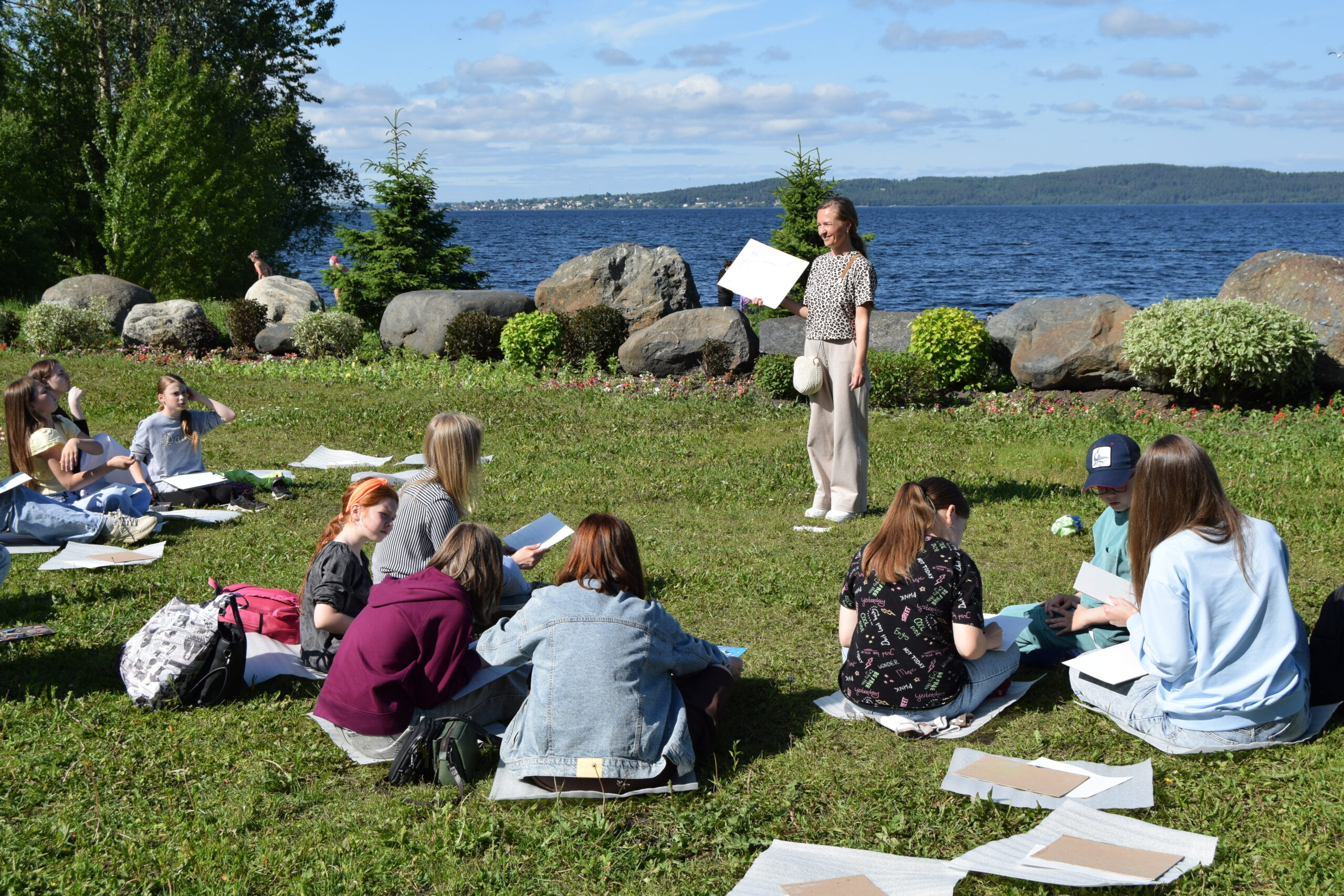 Семейный пленэр «РКС-Петрозаводск»: краски лета и тепло общения